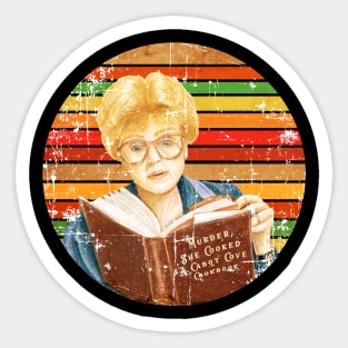 Vintage Murder, She wrote Sticker